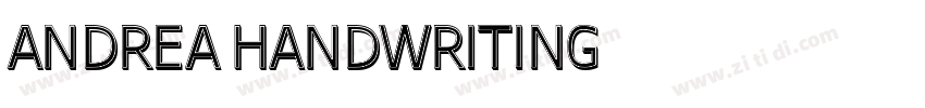 Andrea Handwriting字体转换